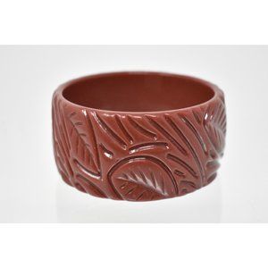 Metropolitan Museum of Art William Morris Bakelite Inspired Bangle Bracelet